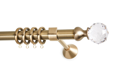 Anartisi Κουρτινόξυλο Χρυσό Φ25 8558 Oro Mat